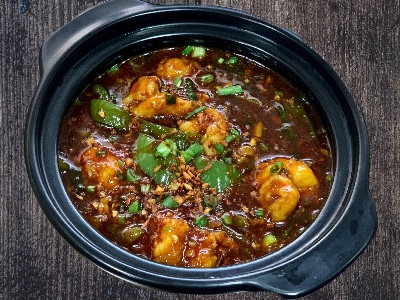 Thai Spicy Prawns Garlic Curry