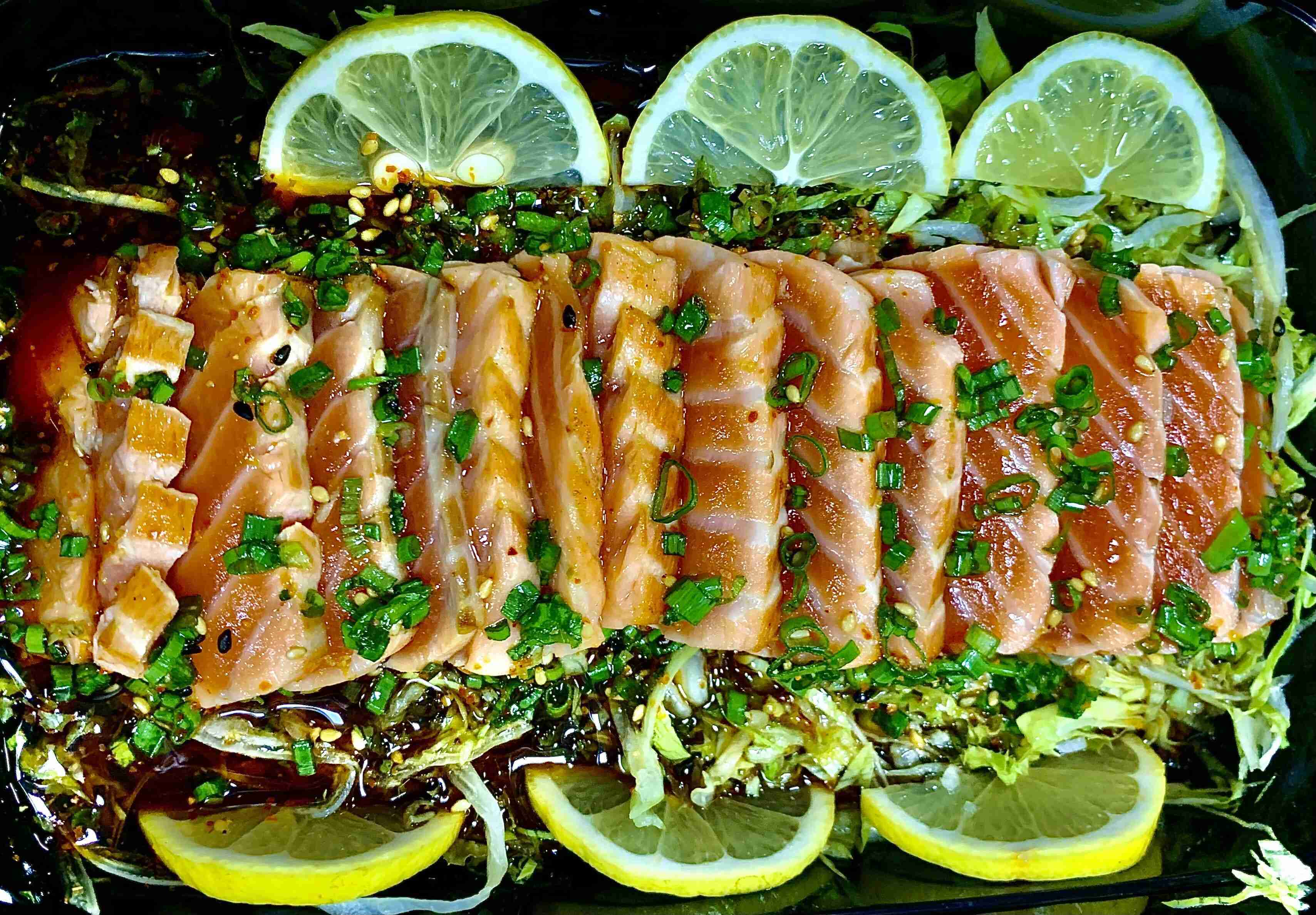 Salmon Tataki