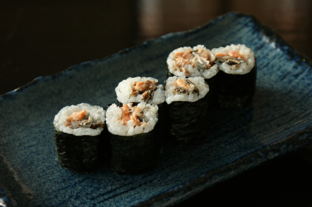 Crispy Salmon Skin Maki