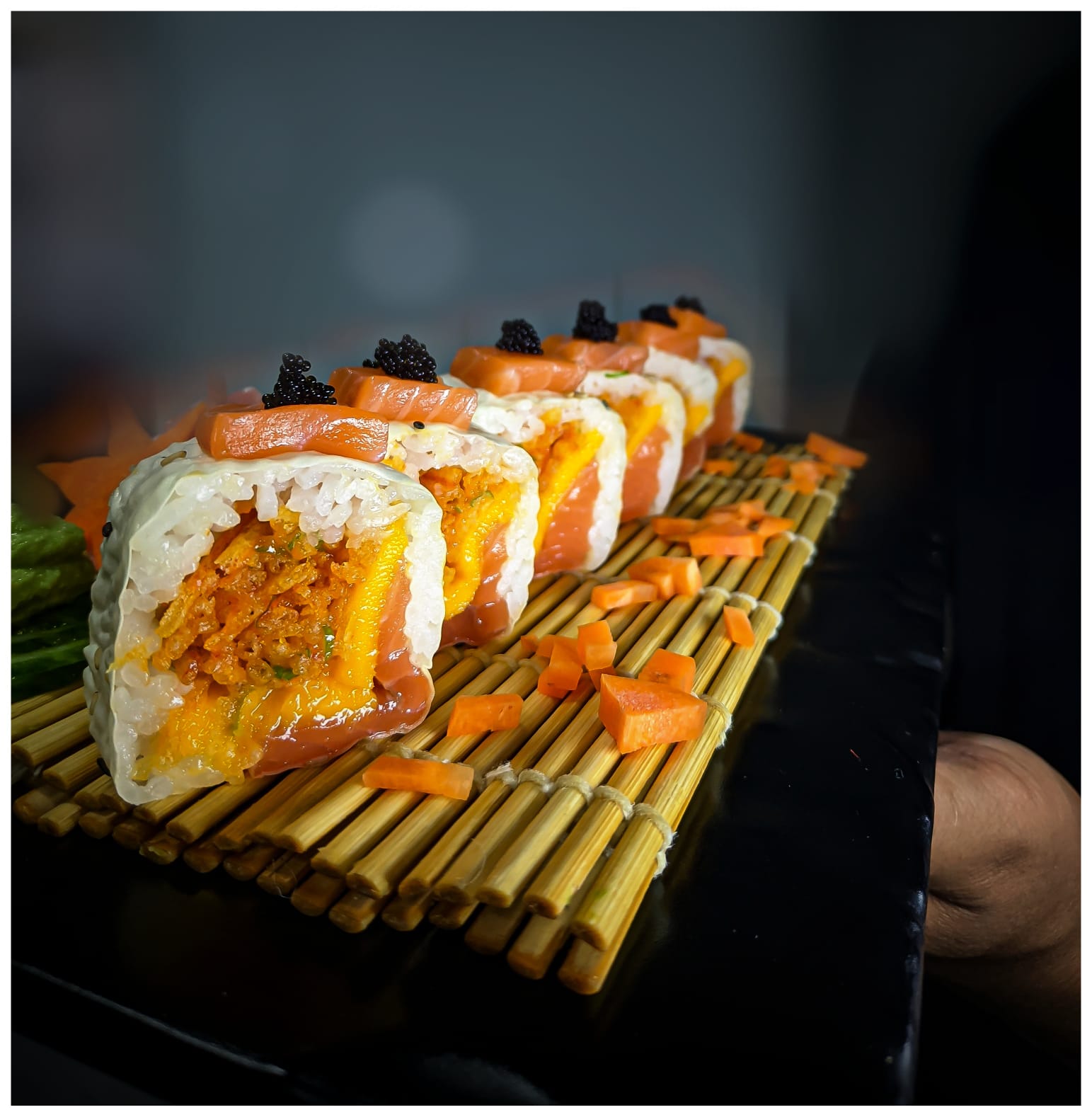 Salmon Sunset Roll